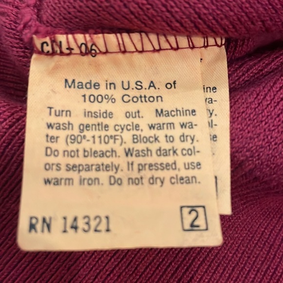 Christian Dior Vintage 1970s Burgundy Red V-Neck Sweater Vest M - Picture 5 of 7